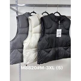 Жилетка жіноча M8820 grey р.M-3XL "Jacket" недорого оптом від прямого постачальника