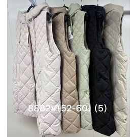 Жилетка жіноча M8882 black р.52-60 "Jacket" недорого оптом від прямого постачальника