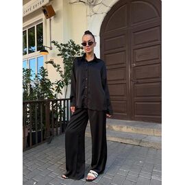 Костюм жіночий 9082 black р.42-50 "LINDA" недорого оптом від прямого постачальника