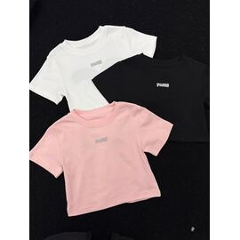 Фотография Футболка детская на девочку F007 pink р.120-160 "Yalisi" недорого оптом от прямого поставщика