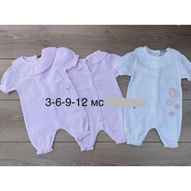 Комбінезон дитячий легкий на дівчинку 1055 white р.0.3-1 "Emir kids" недорого оптом від прямого постачальника