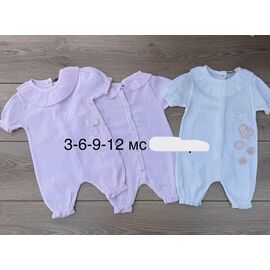 Комбінезон дитячий легкий на дівчинку 1056 pink р.0.3-1 "Emir kids" недорого оптом від прямого постачальника