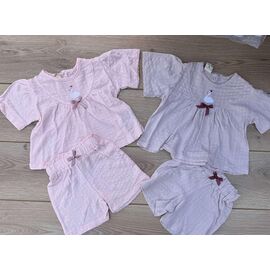 Комбінезон дитячий легкий на дівчинку 1057 pink р.0.3-1 "Emir kids" недорого оптом від прямого постачальника