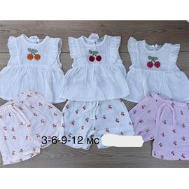Костюм дитячий на дівчинку 1061 pink р.0.3-1 "Emir kids" недорого оптом від прямого постачальника