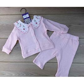 Костюм дитячий на дівчинку 1083 pink р.62-80 "Emir kids" недорого оптом від прямого постачальника