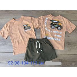 Костюм дитячий на хлопчика 1087 peach р.92-110 "Emir kids" недорого оптом від прямого постачальника
