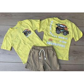 Костюм дитячий на хлопчика 1088 yellow р.92-110 "Emir kids" недорого оптом від прямого постачальника