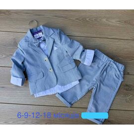 Костюм дитячий на хлопчика 1096 l.blue р.0.6-1.6 "Emir kids" недорого оптом від прямого постачальника