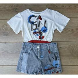 Костюм дитячий на дівчинку 1097 white р.110-134 "Emir kids" недорого оптом від прямого постачальника