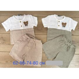Костюм дитячий на хлопчика 1111 green р.62-80 "Emir kids" недорого оптом від прямого постачальника