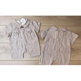 Комбінезон дитячий легкий на хлопчика 1155 beige р.0.3-1 "Emir kids" недорого оптом від прямого постачальника