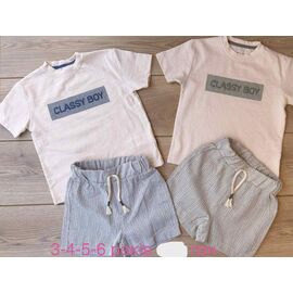 Костюм дитячий на хлопчика 1162 white р.3-6 "Emir kids" недорого оптом від прямого постачальника