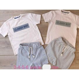 Костюм дитячий на хлопчика 1163 beige р.3-6 "Emir kids" недорого оптом від прямого постачальника