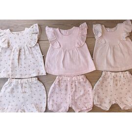 Костюм дитячий на дівчинку 1172 peach р.0.9-2 "Emir kids" недорого оптом від прямого постачальника