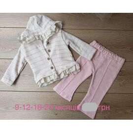 Костюм дитячий на дівчинку 1173 pink р.0.9-2 "Emir kids" недорого оптом від прямого постачальника