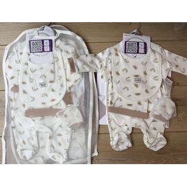 Комплект дитячий на хлопчика 1204 white р.0-0.6 "Emir kids" недорого оптом від прямого постачальника
