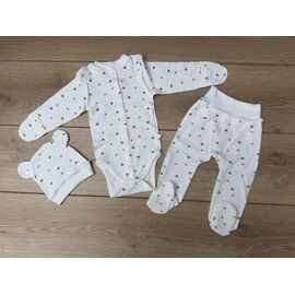 Костюм дитячий на дівчинку 1209 white р.56-62 "Emir kids" недорого оптом від прямого постачальника