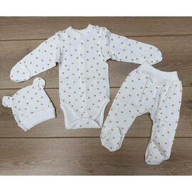 Костюм дитячий на дівчинку 1212 white р.56-62 "Emir kids" недорого оптом від прямого постачальника