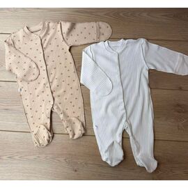 Комбінезон дитячий на дівчинку 1215 beige р.56 "Emir kids" недорого оптом від прямого постачальника