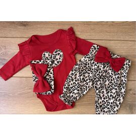 Костюм дитячий на дівчинку 1238 red р.0.6-1.6 "Emir kids" недорого оптом від прямого постачальника