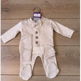 Костюм дитячий на хлопчика 1240 beige р.56-62 "Emir kids" недорого оптом від прямого постачальника