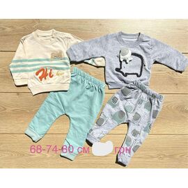 Костюм дитячий на хлопчика 1249 l.blue р.68-80 "Emir kids" недорого оптом від прямого постачальника