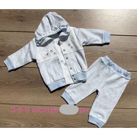 Костюм дитячий на хлопчика 1252 l.blue р.0.3-0.9 "Emir kids" недорого оптом від прямого постачальника
