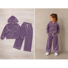 Фотография Костюм детский спортивный на девочку 2618 purple р.98-122 "LIMA SPORT" недорого оптом от прямого поставщика