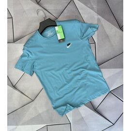 Фотография Футболка мужская 68157 l.blue р.S-2XL "MACCALI" недорого оптом от прямого поставщика