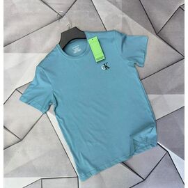 Фотография Футболка мужская 68171 l.blue р.S-2XL "MACCALI" недорого оптом от прямого поставщика