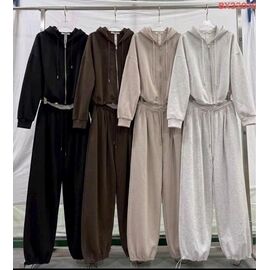 Костюм спортивний жіночий теплий BX32079 brown р.M-XL "Dorimodes" недорого оптом від прямого постачальника