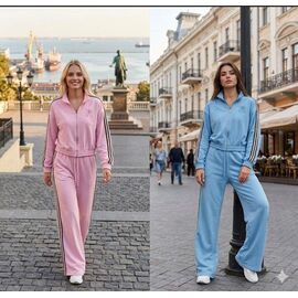Костюм спортивний жіночий теплий BX591 pink р.M-XL "Dorimodes" недорого оптом від прямого постачальника