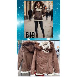 Фотография Куртка женская зимняя DL619 brown р.S-L "Dorimodes" недорого оптом от прямого поставщика