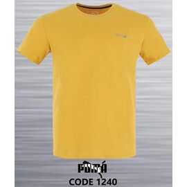 Футболка чоловіча AZ754-1240 yellow р.S-2XL "REMAIN" недорого оптом від прямого постачальника