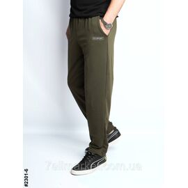 Спортивні штани чоловічі прямі двунитка батал 50(L),52(XL),54(2XL),56(3XL),58(2XL) (6кв) "NOWEMBER"