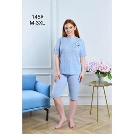 Піжама легка жіноча 145 l.blue р.50-58 "Fili Wear" недорого оптом від прямого постачальника