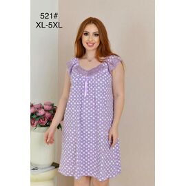 Нічня жіноча 521 lilac р.50-58 "Fili Wear" недорого оптом від прямого постачальника