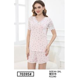 Фотография Пижама лёгкая женская 70395 white р.50-58 "Fili Wear" недорого оптом от прямого поставщика