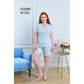 Фотография Пижама лёгкая женская 70398 l.blue р.50-58 "Fili Wear" недорого оптом от прямого поставщика