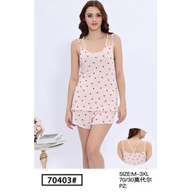 Фотография Пижама лёгкая женская 70403 beige р.50-58 "Fili Wear" недорого оптом от прямого поставщика
