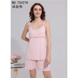 Фотография Пижама лёгкая женская 70427 beige р.50-58 "Fili Wear" недорого оптом от прямого поставщика