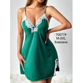 Фотография Ночнушка женская 70577 green р.50-58 "Fili Wear" недорого оптом от прямого поставщика