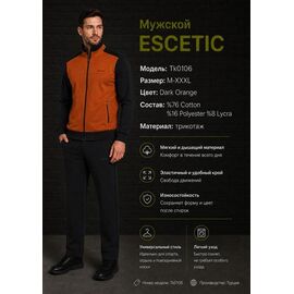 Костюм спортивний чоловічий AZ933-0106 orange р.M-3XL "REMAIN" недорого оптом від прямого постачальника