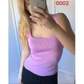 Майка жіноча 0002 pink р.42-46 "FSN" недорого оптом від прямого постачальника