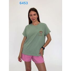 футболка жіноча 6453 mint р.42-46 "FSN" недорого оптом від прямого постачальника
