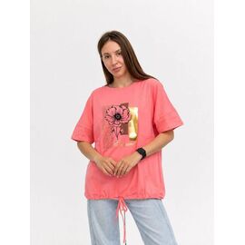 футболка жіноча 6569 pink р.42-46 "FSN" недорого оптом від прямого постачальника