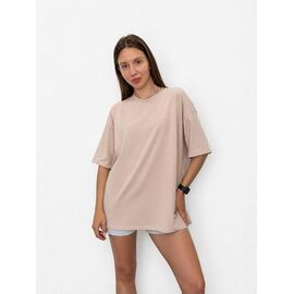 футболка жіноча 7044 beige р.52-58 "FSN" недорого оптом від прямого постачальника