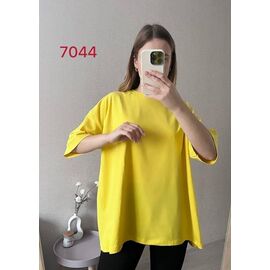 футболка жіноча 7044 yellow р.52-58 "FSN" недорого оптом від прямого постачальника