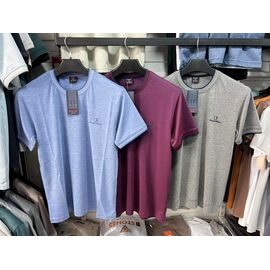 Фотография Футболка мужская 8006 wine р.M-2XL "Vip Stendo" недорого оптом от прямого поставщика