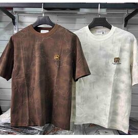 Фотография Футболка мужская B108 brown р.XL-4XL "Vip Stendo" недорого оптом от прямого поставщика